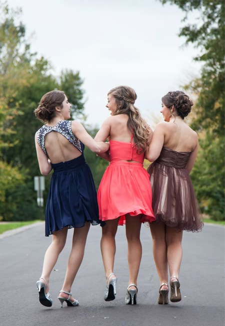 Prom arrival with Starlite