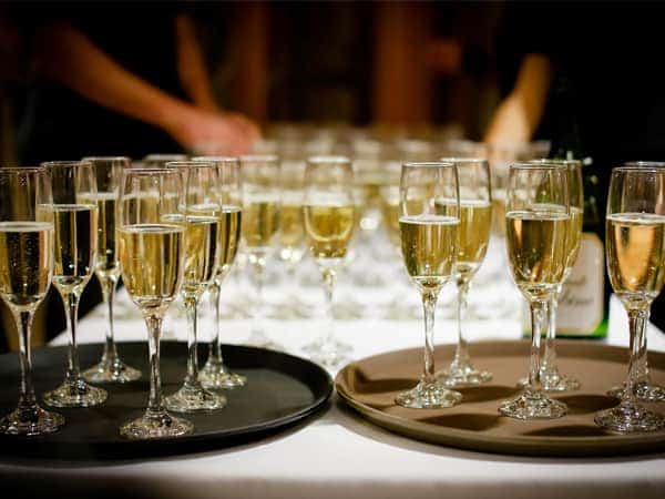 Glasses of Champagne