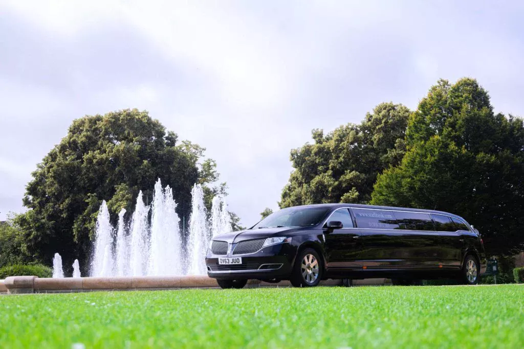 Starlite black Lincoln stretch limousine